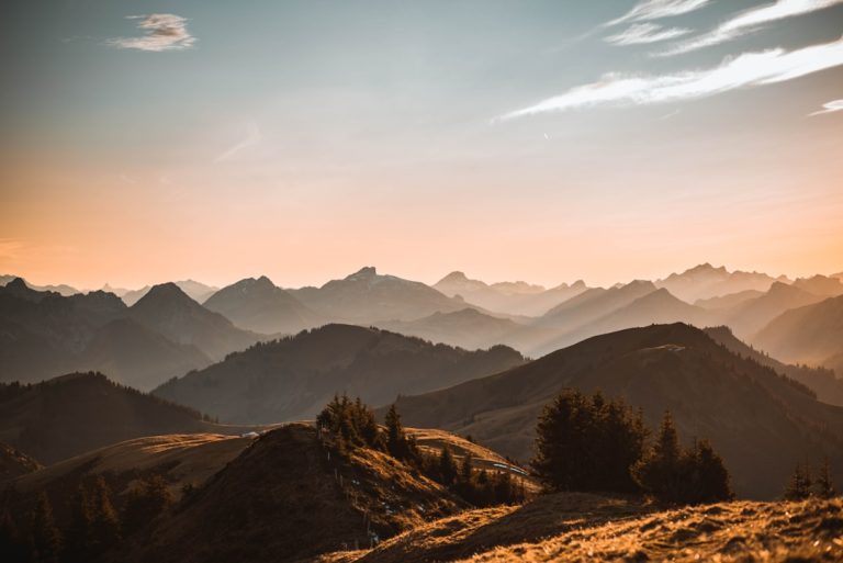 Photo Mountain landscape